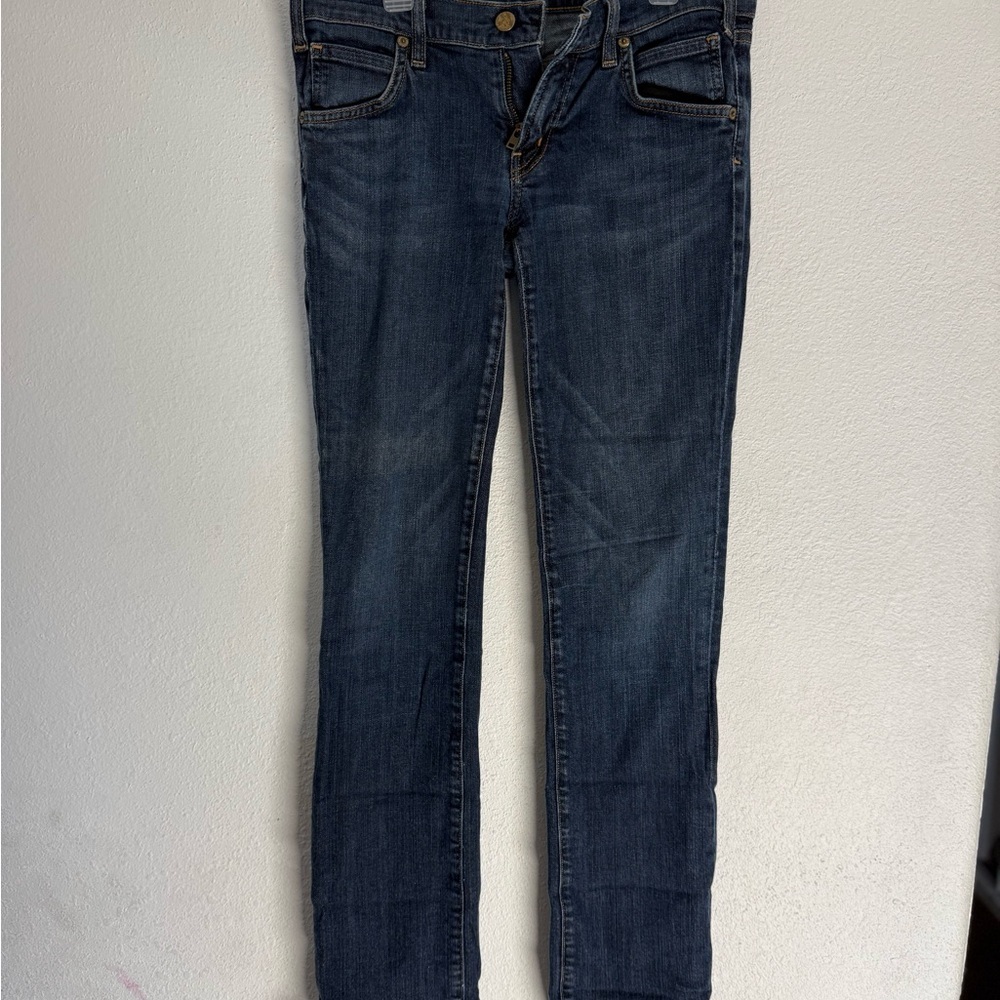 Citizens Of Humanity Dark Blue Skinny Jeans - Picture 1 of 9